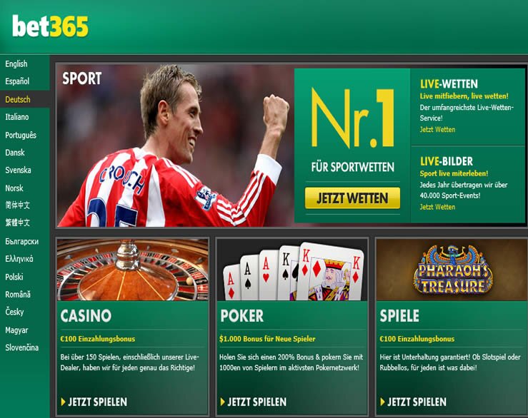 BET365 DEUTSCH live wetten