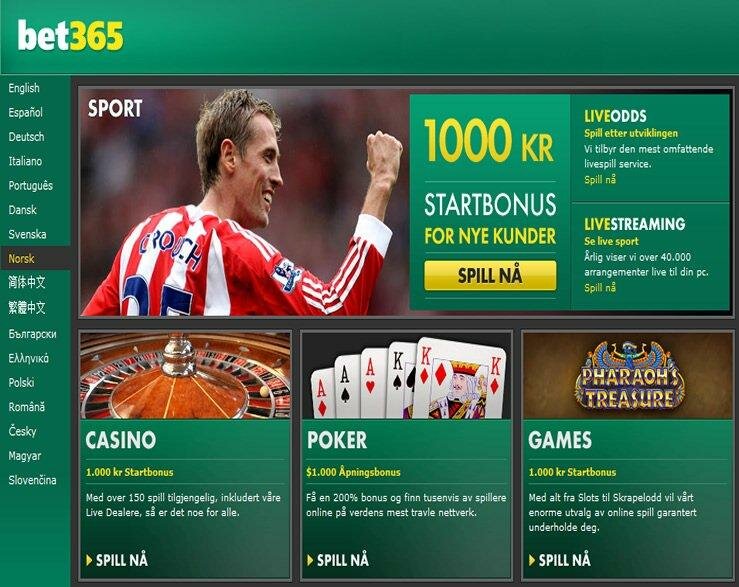 Bli medlem Bet365